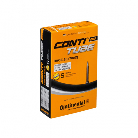 Ciclism - Camera bicicleta Continental Race 28 S60 18-622 - 25-630 (700 X 20C - 700 X 25C)