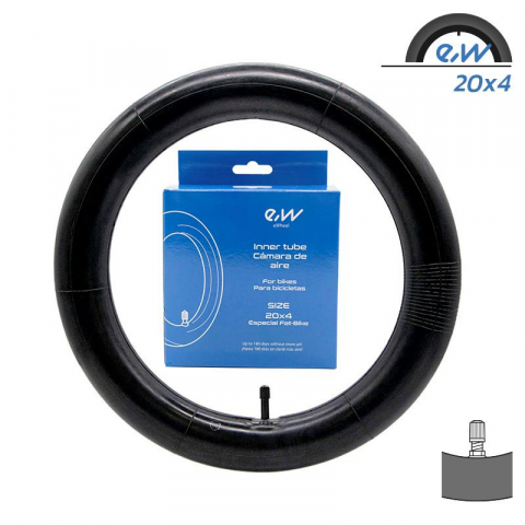 Ciclism - Camera bicicleta electrica 20×4  pentru fat bike (AV)