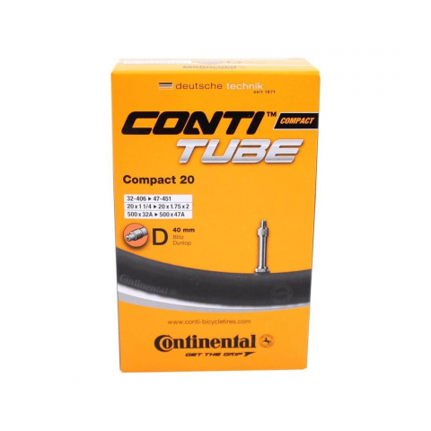 Ciclism - Camera Continental Compact 20 32/47-406/451 20x1 1/4-1.75x2 D40