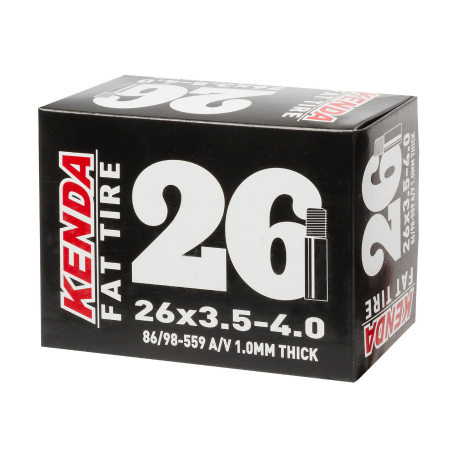 Piese biciclete - Camera KENDA 26—3.5-4.0 AV 35 mm Fat Tire