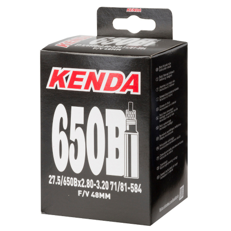 Piese biciclete - Camera  KENDA  27,5/650 Bx2.80-3.20 FV/48 mm