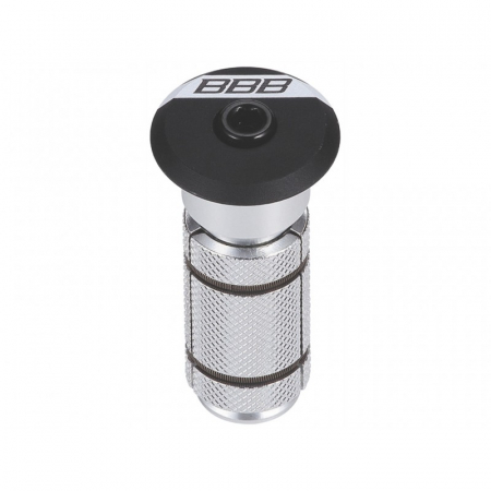 Ciclism - Capac si floare cuvetarie BBB PowerHead negru mat aluminu 1.1/8