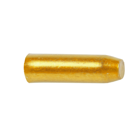 Piese biciclete - Capete Cablu CNC 1,7x10 mm M-WAVE Aluminiu Gold/Orange Anodizat
