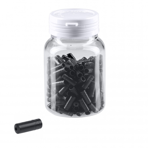 Ciclism - Capete camasa schimbator Force 4 mm plastic, negre