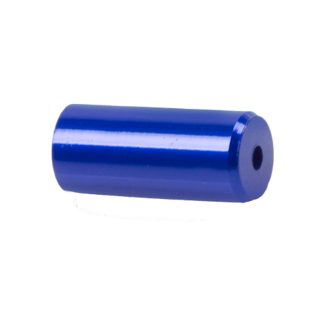 Piese biciclete - Capete Manta CNC 4,1x12 mm M-WAVE Aluminiu Albastru Anodizat