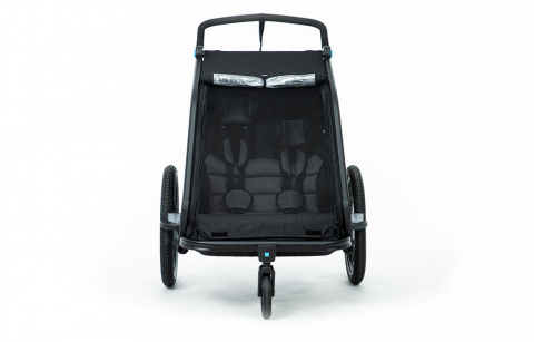 CARUCIOR TRANSPORT COPII CUBE DOUBLE CMPT NEGRU [3]
