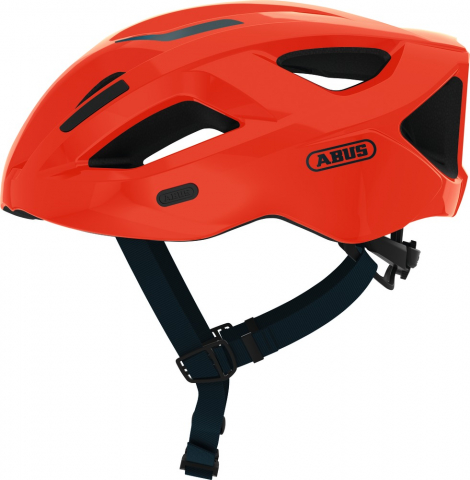 Ciclism - Casca bicicleta ABUS Aduro 2.1 shrimp orange, S (51-55 cm)