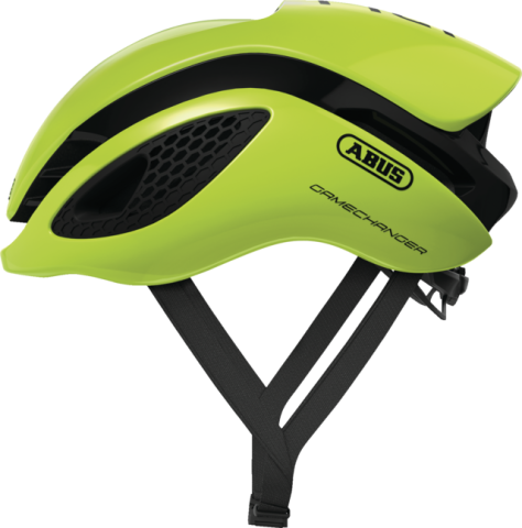 Echipament ciclism - Casca bicicleta ABUS GAMECHANGER Neon Yellow