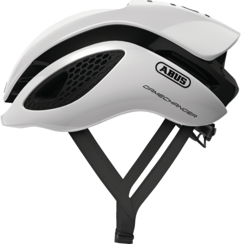 Echipament ciclism - Casca bicicleta ABUS GAMECHANGER Polar White