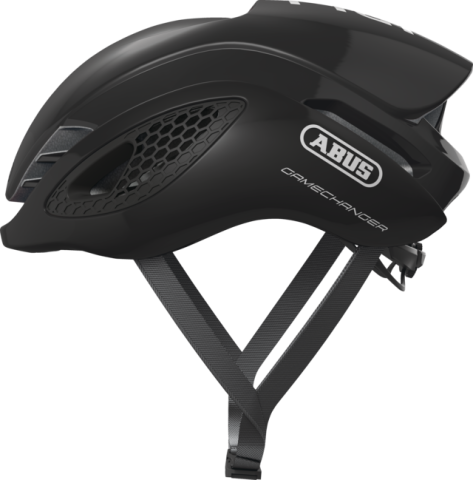 Echipament ciclism - Casca bicicleta ABUS GAMECHANGER Shiny Black