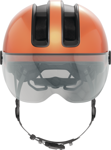 Casca bicicleta ABUS HUD-Y ACE Goldfish Orange [1]