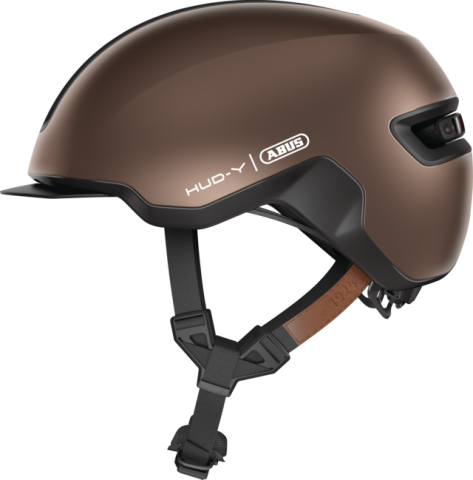 Echipament ciclism - Casca bicicleta ABUS HUD-Y Metallic Copper