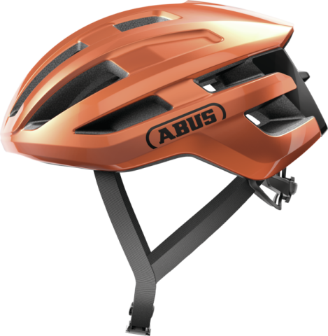 Echipament ciclism - CASCA BICICLETA ABUS POWERDOME GOLDFISH ORANGE M (54-58 CM)