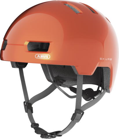 CASCA BICICLETA ABUS SKURB KID GOLDFISH ORANGE M (55-59 CM) [1]