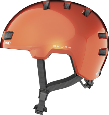 Casca bicicleta - CASCA BICICLETA ABUS SKURB KID GOLDFISH ORANGE M (55-59 CM)