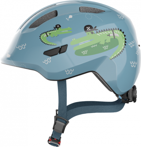 Casca bicicleta - CASCA BICICLETA ABUS SMILEY 3.0 BLUE CROCO S