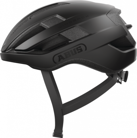 Ciclism - CASCA BICICLETA ABUS WINGBACK VELVET BLACK M (54-58 CM)