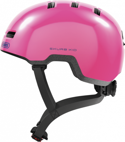 CASCA BICICLETA COPII ABUS SKURB KID SHINY PINK S (45-50 CM) [0]