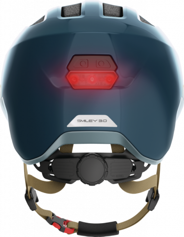 CASCA BICICLETA COPII ABUS SMILEY 3.0 ACE LED ROYAL BLUE M (50-55 CM) [2]