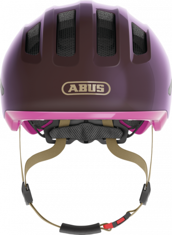 CASCA BICICLETA COPII ABUS SMILEY 3.0 ACE LED ROYAL PURPLE S (45-50 CM) [1]