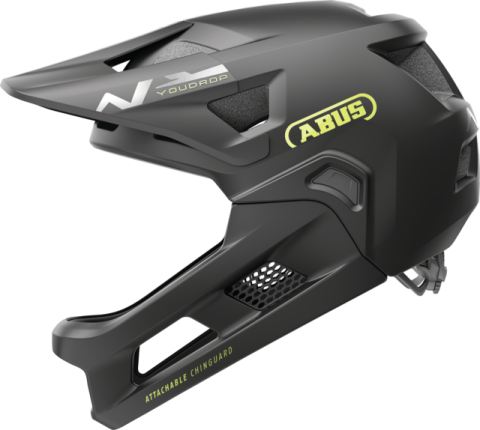 Ciclism - CASCA BICICLETA FULL-FACE ABUS YOUDROP FF VELVET BLACK S