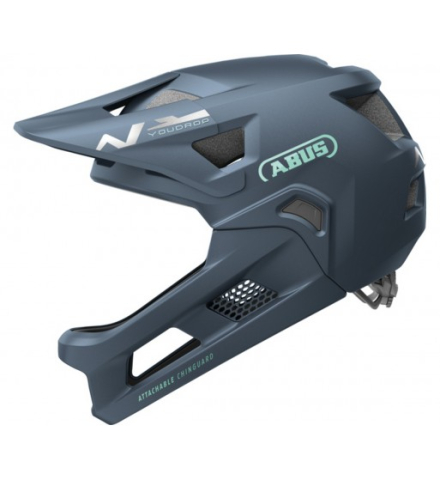 Casca bicicleta - CASCA BICICLETA FULL-FACE ABUS YOUDROP MIDNIGHT BLUE S (48-55 CM)
