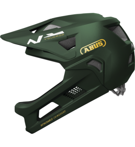 Casca bicicleta - CASCA BICICLETA FULL-FACE ABUS YOUDROP MOSS GREEN S (48-55 CM)