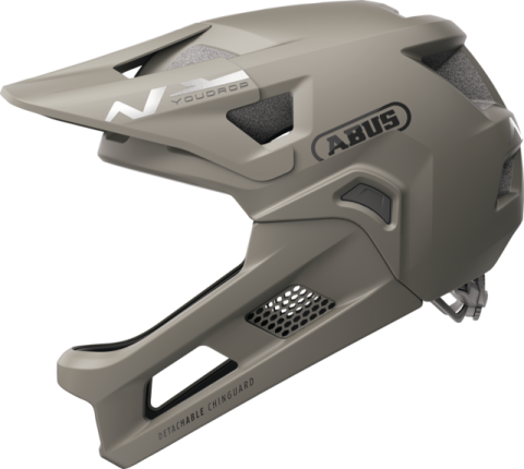 Ciclism - CASCA BICICLETA FULL-FACE ABUS YOUDROP FF DUST GREY S