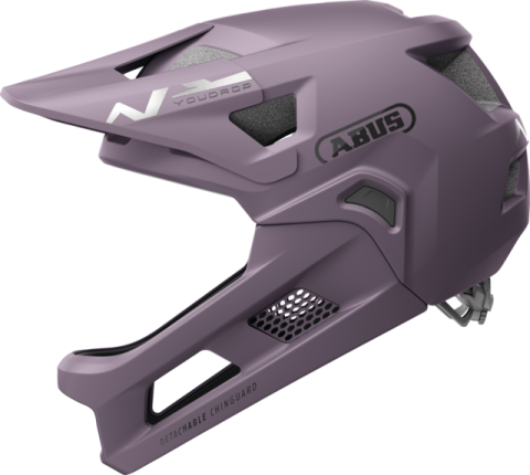 Casca bicicleta - CASCA BICICLETA FULL-FACE ABUS YOUDROP ASH PURPLE S (48-55 CM)