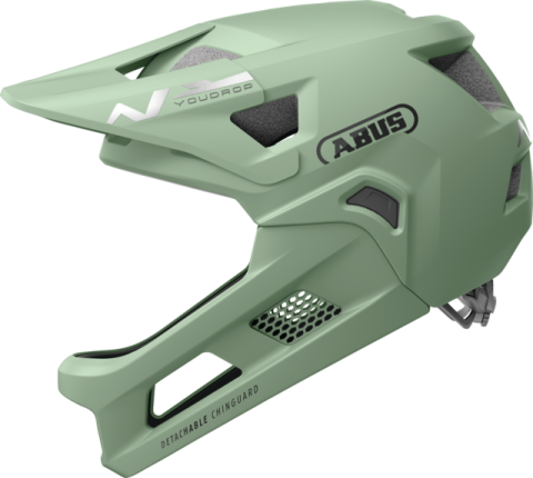 Casca bicicleta - CASCA BICICLETA FULL-FACE ABUS YOUDROP MIST GREEN S (48-55 CM)