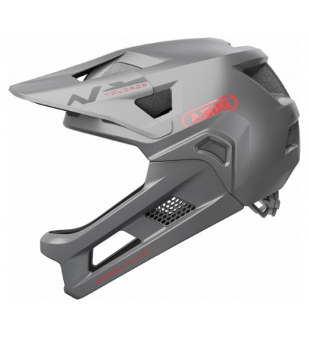 Casca bicicleta - CASCA BICICLETA FULL-FACE ABUS YOUDROP TI SILVER S (48-55 CM)