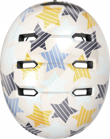 CASCA BICICLETA ABUS SKURB KID GREY STARS S (45-50 CM) [3]