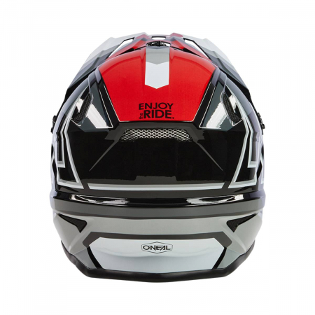 Casca Ciclism Integrala O'Neal Sonus Split V.23 - 59-60 Cm, L, Gri-Rosu [2]