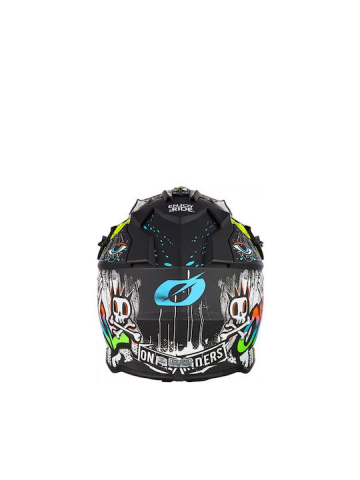 Casca Ciclism O'Neal Backflip Helmet Rancid V.25 - 59-60 Cm, L, Negru-Alb [2]