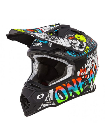 Ciclism - Casca Ciclism O'Neal Backflip Rancid V.25 - 57-58 Cm, M, Negru-Alb