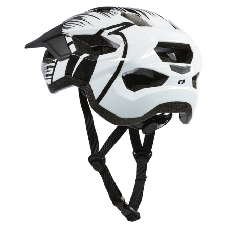 Casca Ciclism O'Neal Matrix Split V.23 - 54-58 Cm, XS-S-M, Negru-Alb [1]