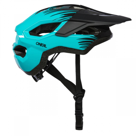 Casca Ciclism O'Neal Matrix Split V.23 - 58-61 Cm, L-XL, Negru-Turcoaz [4]
