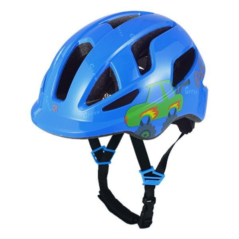 Ciclism - Casca Ciclism P2R MASCOT, XS (48-52 cm), Albastru