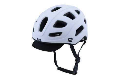 Ciclism - Casca Ciclism P2R PROTOWN - 58-62 cm, L-XL, Alb