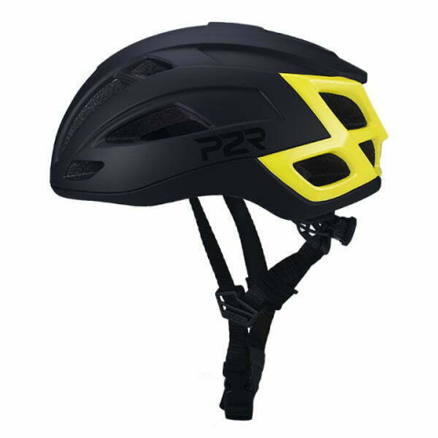 Casca Ciclism P2R RODEO - 59-61 cm, M-L, Negru-Galben [1]