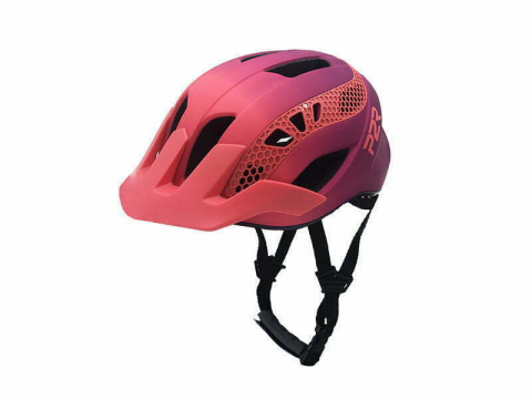Ciclism - Casca Ciclism P2R ZENERO, S/M (55-58 cm), Rosu-Violet