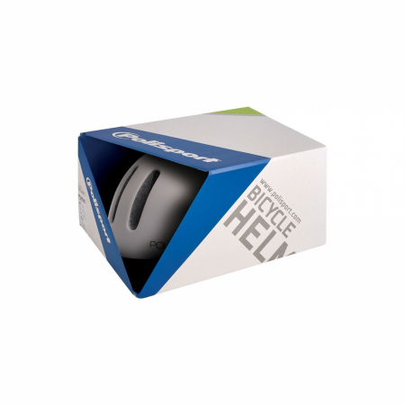 Casca Ciclism Urbana Polisport Commuter - 58-61 cm, L, Alb-Gri [3]