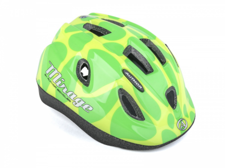 Ciclism - Casca Copii AUTHOR Mirage In-mold 52-56 cm Verde /Galben