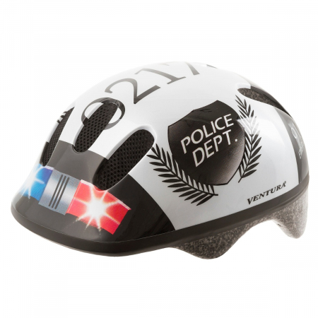 Ciclism - Casca Copii M-WAVE "POLICE" S-(52-57CM)