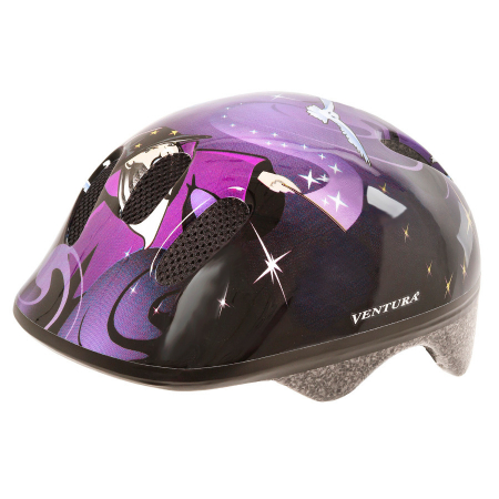 Ciclism - Casca Copii M-WAVE  Wizard Purple S (52-57 cm)