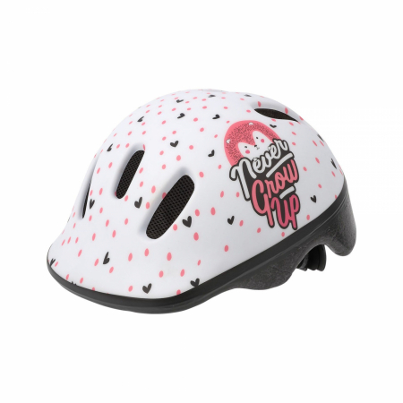 Casca bicicleta - Casca Copii Polisport Hoggy - 44-48 Cm, XXS, Alb-Roz