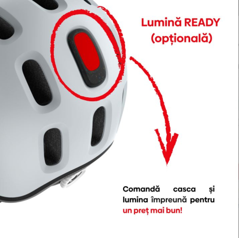 Casca copii WOOM READY RED, XS (46-50 CM) [10]