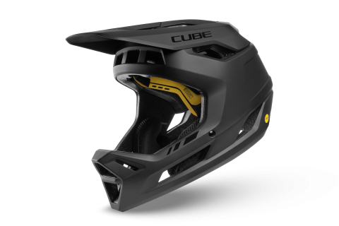 Casca bicicleta - CASCA CUBE DESCENDER BLACK M (56-59)