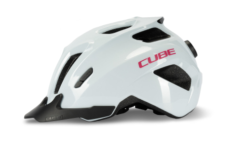 CASCA CUBE FINK FLASH WHITE/PINK S (49-55cm) [1]