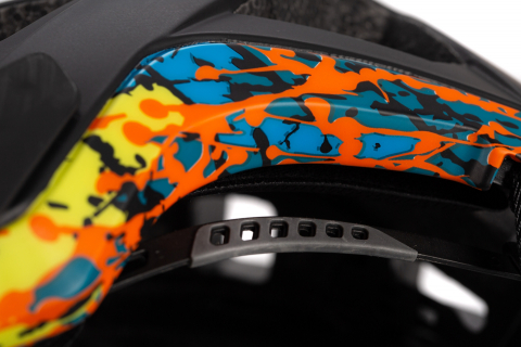 CASCA CUBE HELMET BADGER BLACK SPLASH L (59-63) [3]